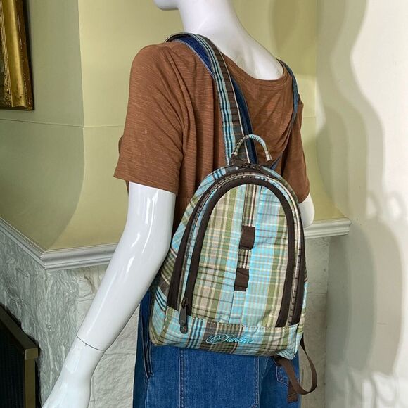 NEW! Dakine Cosmo 6.5L Plaid Water Repellent Backpack - Picture 1 of 11